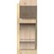 Ekena Millwork Balboa Slat Rough Sawn Outlooker, Douglas Fir, 8"W x 16"D x 20"H OUT08X16X20BOA06RDF - alternate 3